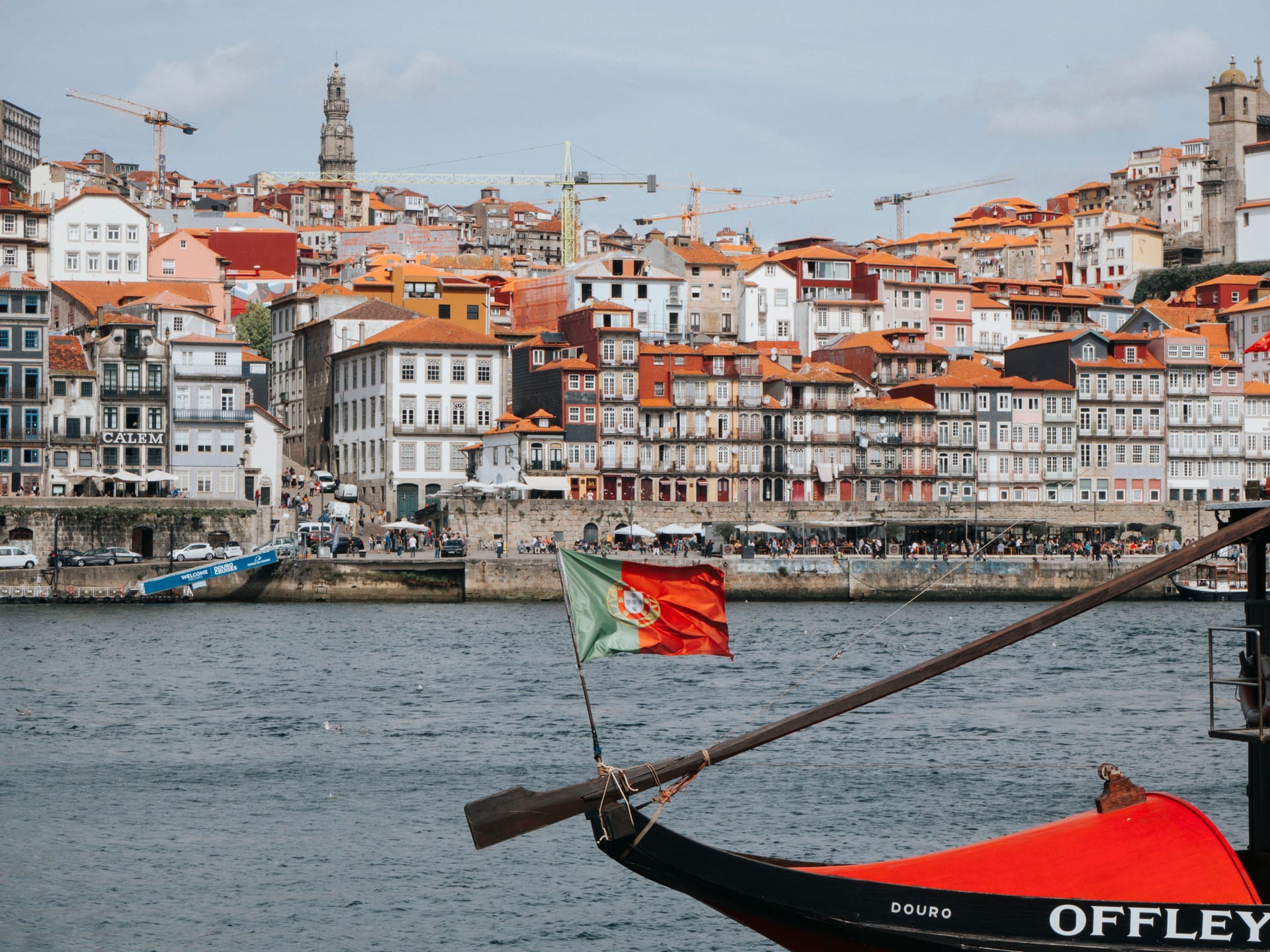Porto from the river